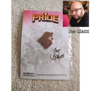 🦋Joe Glass "The Pride" Bear Pin